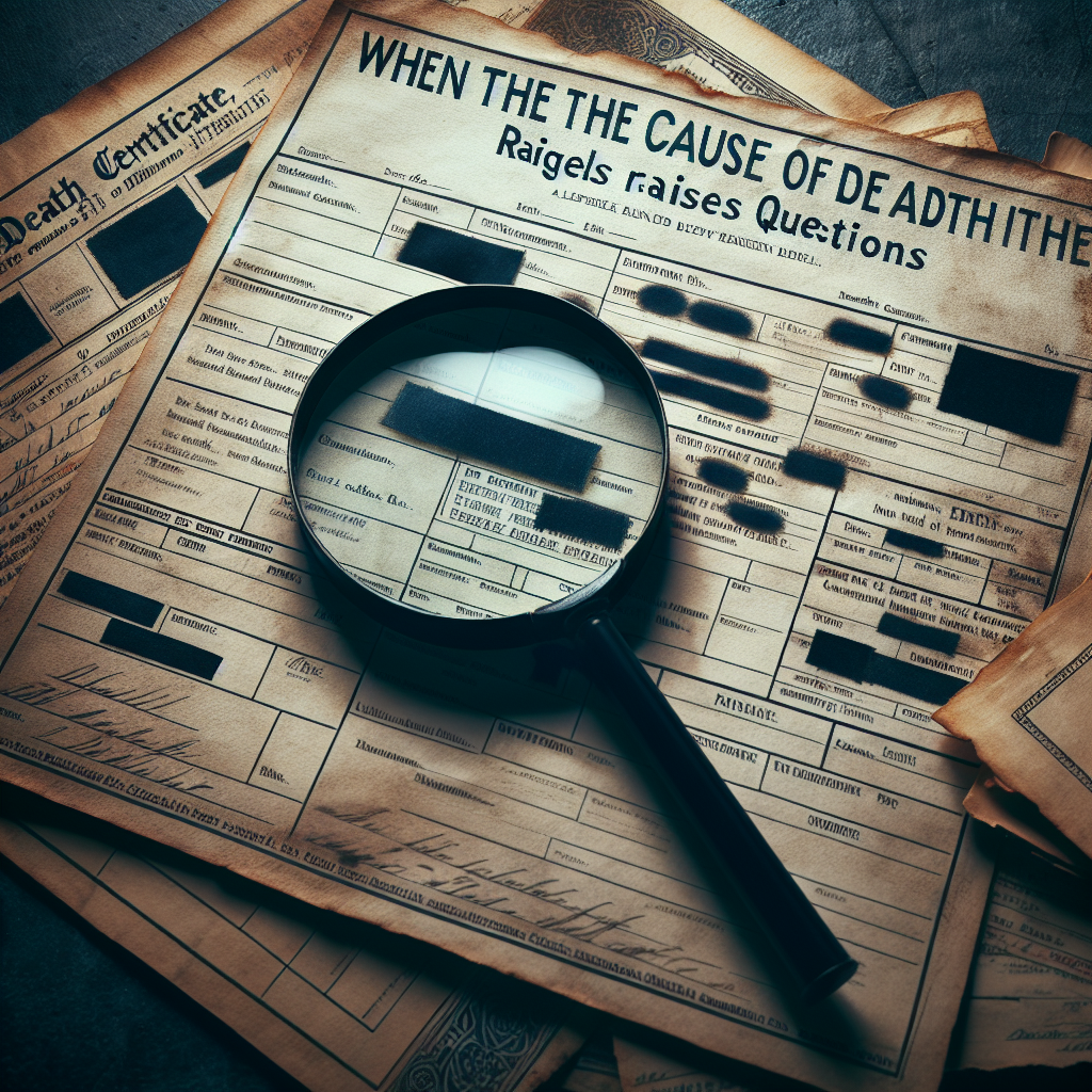 De skjulte historier på dødsattesten: Når dødsårsagen rejser spørgsmål